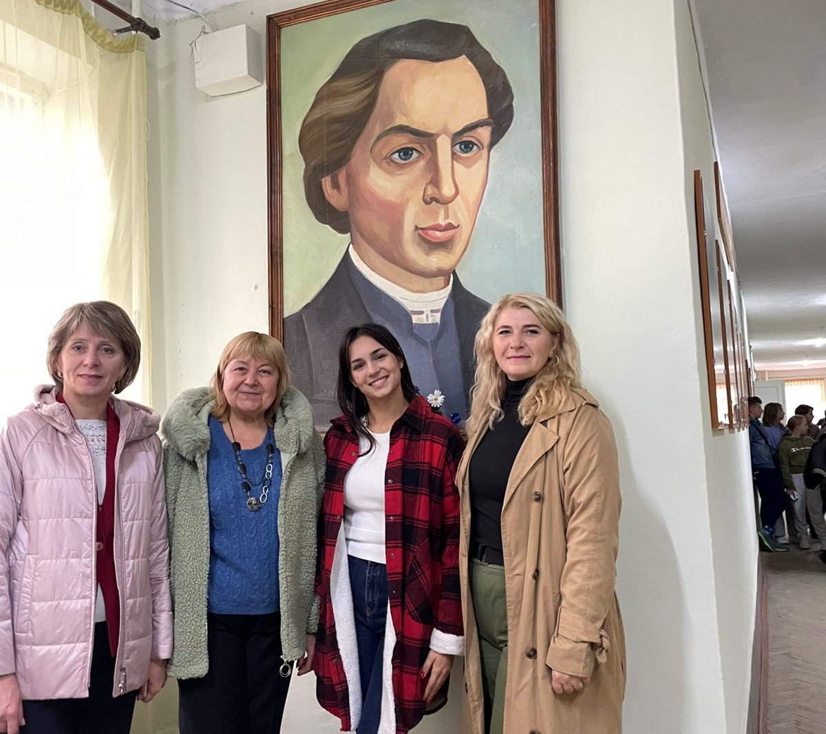 Під час відвідин Золочівської ЗОШ №2 ім. М. Шашкевича